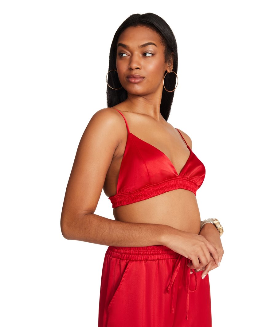 Red Steve Madden Pepper Women's Bras | PH 7508KZL